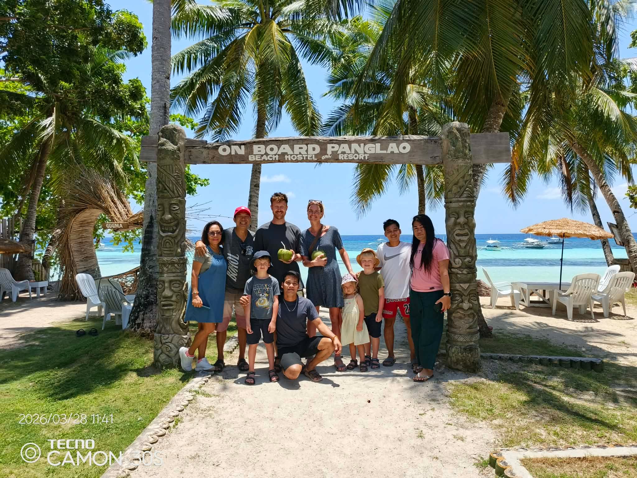 Shared meals by the shore